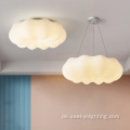 Moderne LED White PE -Anhängerlampe für Schlafzimmer